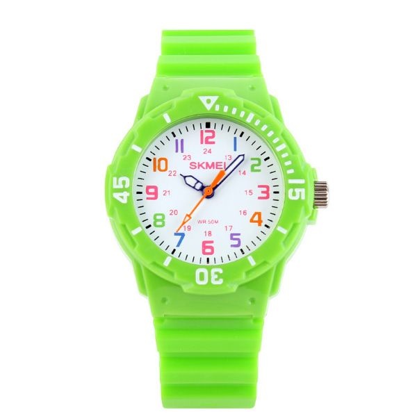 Relógio Infantil Skmei Analógico 1043 Verde