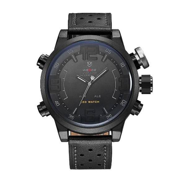 Relógio Masculino Weide Anadigi WH-5210 Cinza