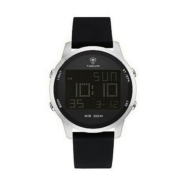 Relógio Masculino Tuguir Digital TG7003 Prata