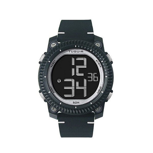 Relógio Masculino Tuguir Digital TG6020 Preto