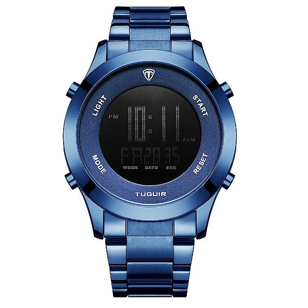 Relógio Masculino Tuguir Digital TG103 - Azul