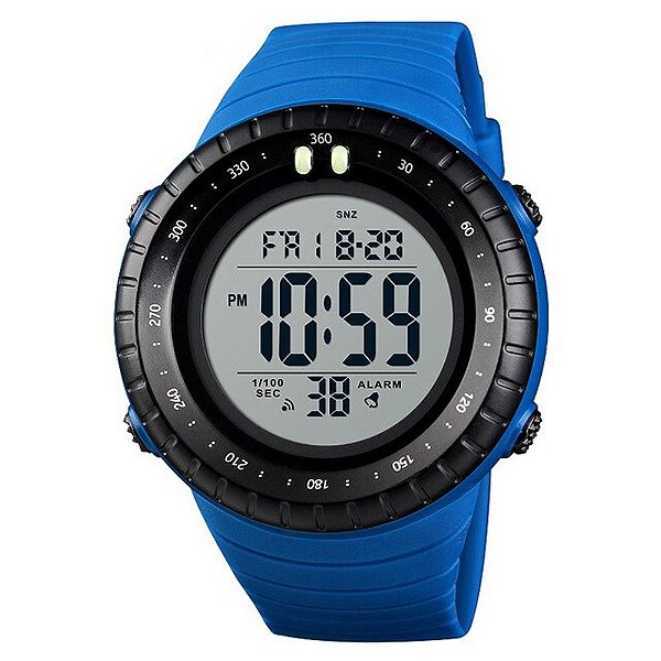 Relógio Masculino Skmei Digital 1420 - Azul e Preto