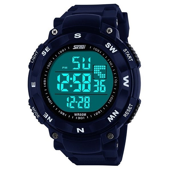 Relógio Masculino Skmei Digital 1024 Azul