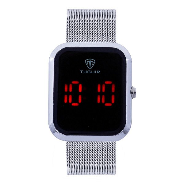 Relógio Unissex Tuguir Digital TG110 - Prata