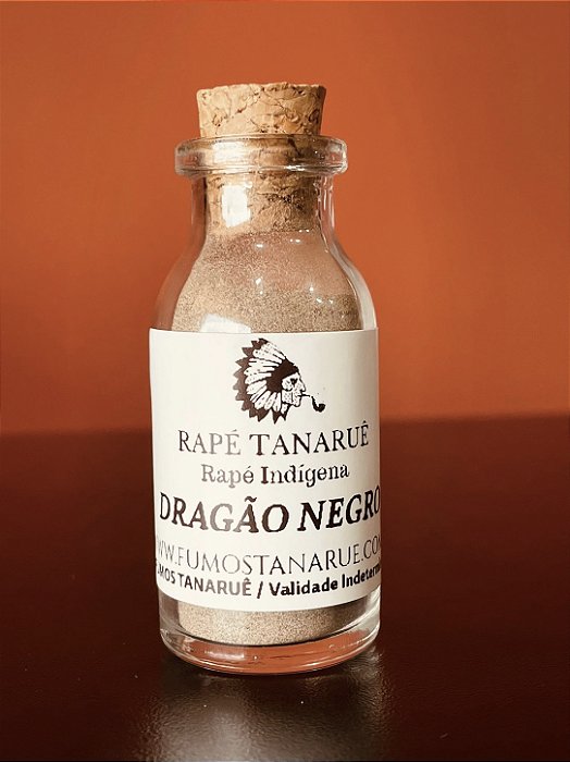 Rapé Indígena Tanaruê Dragão Negro 10g