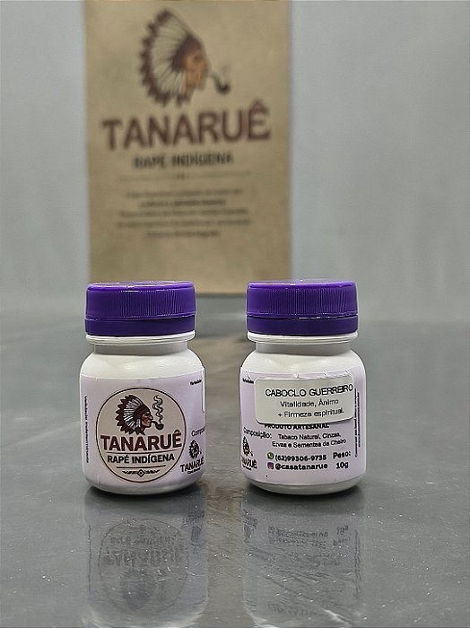 Rapé Tanaruê Caboclo Guerreiro 10g
