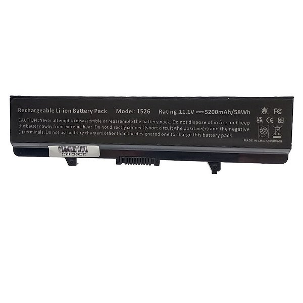 Bateria para Dell INSPIRION 1525 11.1V 5200maH 56Wh