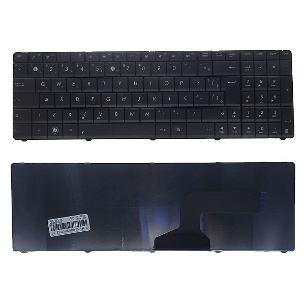 Teclado para Asus A53,N53,G51 PRETO