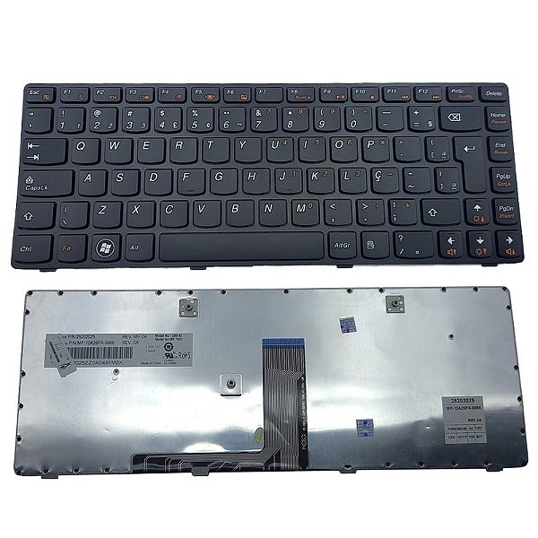 Teclado para Lenovo G400 G405 G410 PRETO Ç