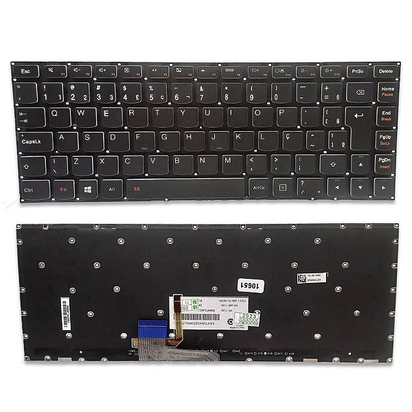 Teclado para Lenovo YOGA 2 13 BR RETRO ILUMINADO