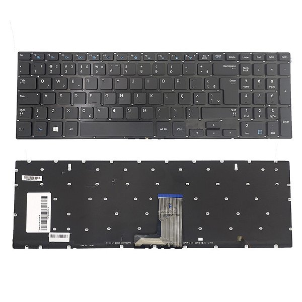 Teclado para Samsung ATIV Book 6 NP670Z5 A com iluminação