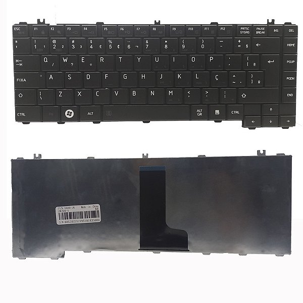 Teclado para Toshiba C600 C640 L600 L635 L640