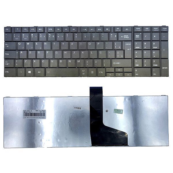 Teclado para Toshiba L850 L850D C850 BR