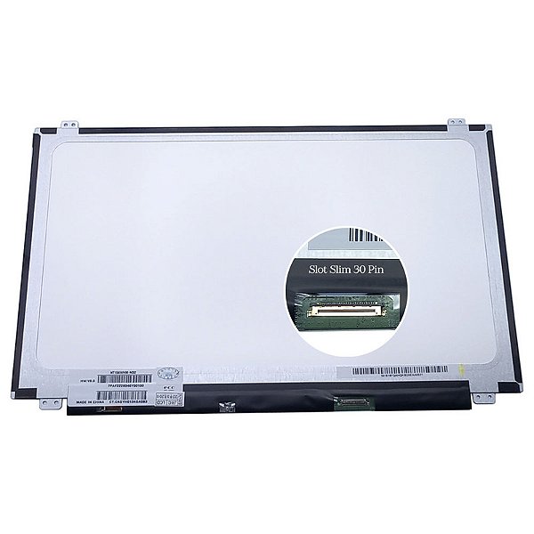 Tela 15.6" LED SLIM 30 PINOS HD 1366x768 BRILHO