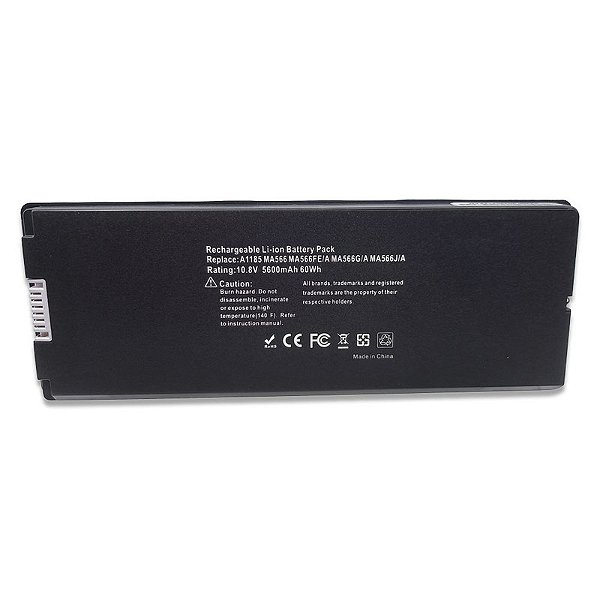 Bateria para Apple A1185 10.8V 5600mAh Preto