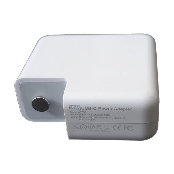 Fonte para Apple Pro 13 A1706 1708 Watch Iphone Ipad Ipod 61W 20.3V. 3A 9V. 3A 5.2V 2.4A Type-C