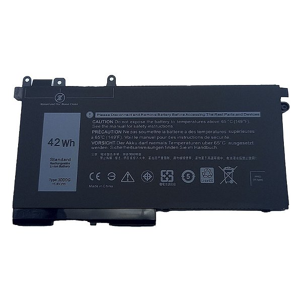 Bateria para Dell Type 3DDDG 11.4V 42Wh