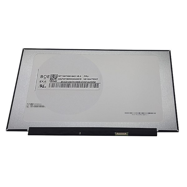 Tela 15.6" Slim 30 pinos Full HD (1920x1080) IPS Fosca sem hastes PCB 28cm