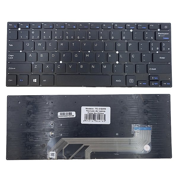 Teclado para Compaq PRESARIO CQ25 Ver.02 português (sem tecla netflix)