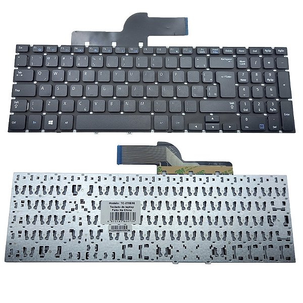 Teclado para Samsung Np270e5g, e5u, e5j, ee5 Preto com numerico português