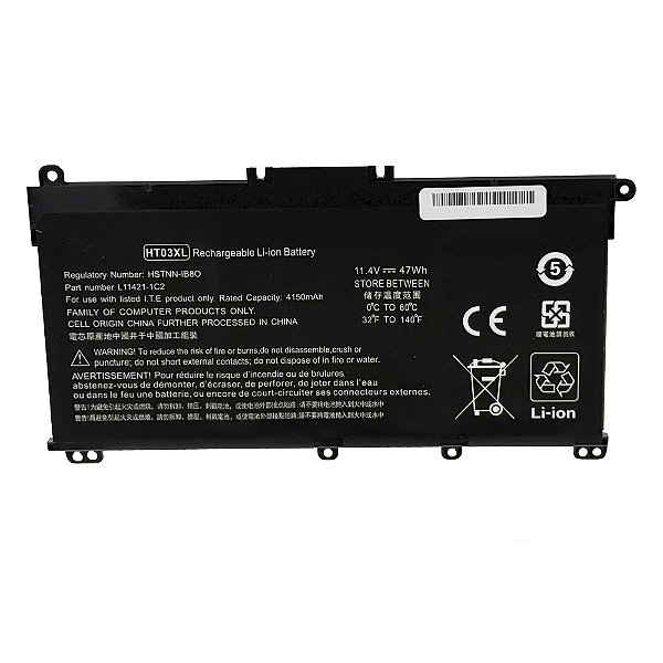 Bateria para Hp PAVILLION 240 245 250 255 340 348 11.4V 41.04Wh -HT03XL-
