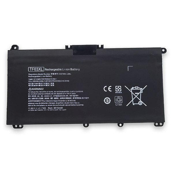 Bateria para Hp Pavilion 15-cc 11.55V 3630mAh Tf03xl