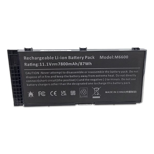 Bateria para Dell M4600 M4700 Fv993 11.1V 7800mAh - 87wH