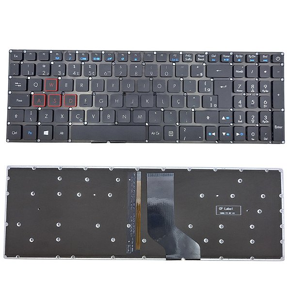 Teclado para Acer Aspire Nitro N16w3 Abnt2 32 vias