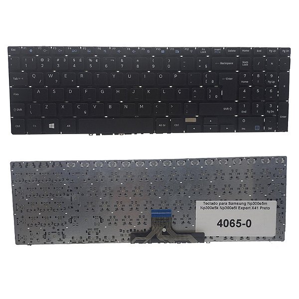 Teclado para Samsung Np300e5m Np300e5k Np300e5l Expert X41 Preto