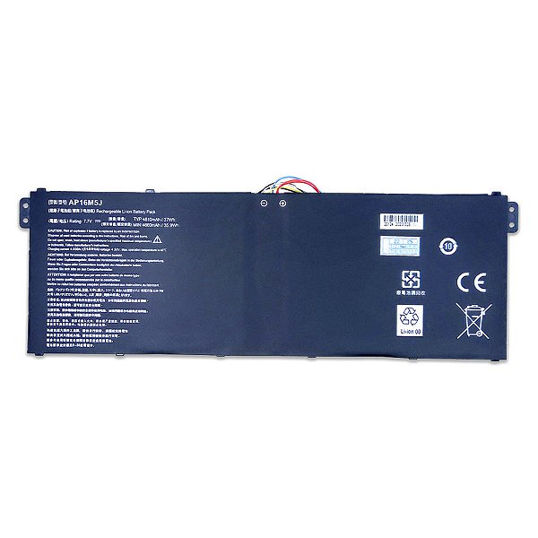Bateria para Acer 7.7V 4810mAh 37Wh AP16M5J