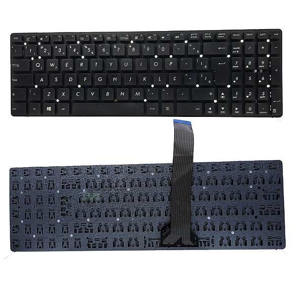 Teclado para Asus X751 - Preto - Portugues Br