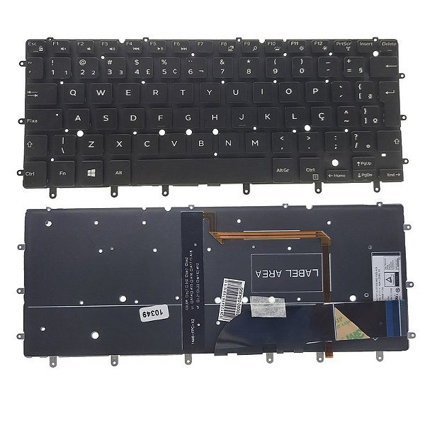 Teclado para Dell Inspiron 13-7348 Retroilumindo