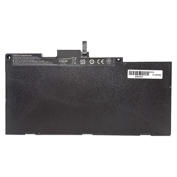 Bateria para Hp 840 G3 e G4 11.4V. 3400mAh/39Wh CS03XL