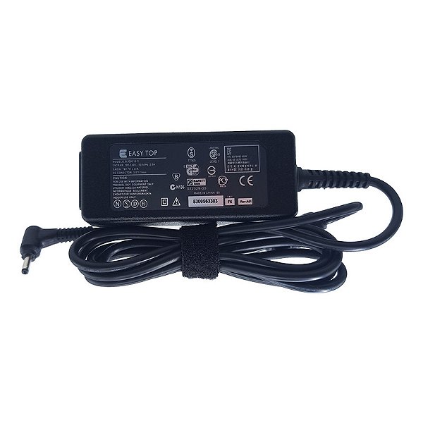 Fonte para Acer 19V 2.37A 3.0*1.1mm