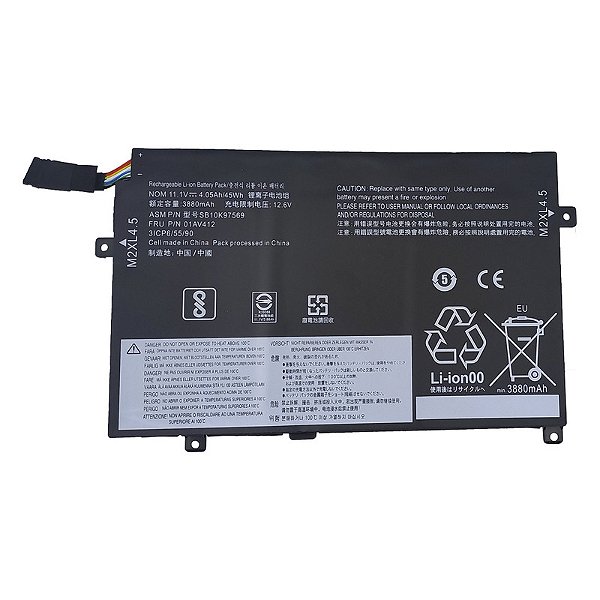 Bateria para Lenovo Thinkpad Edge E470 11.1v 4.05Ah/ 45Wh