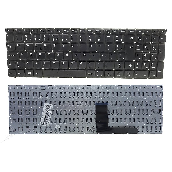Teclado para Lenovo Ideapad 310-15IKB / IKS preto português alfa numerico SEM tecla Power