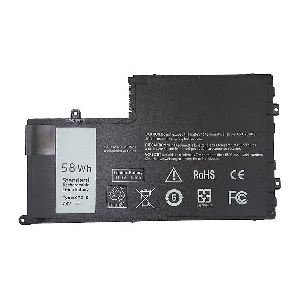 Bateria para Dell Type 0PD19 7.4V 58Wh (TRF (TRHFF)
