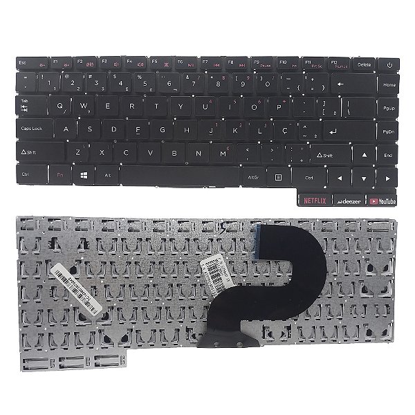 Teclado para Positivo Motion C4500D | Preto ABNT2