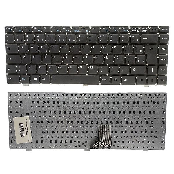 Teclado para Compaq Presario CQ18 | Preto ABNT2