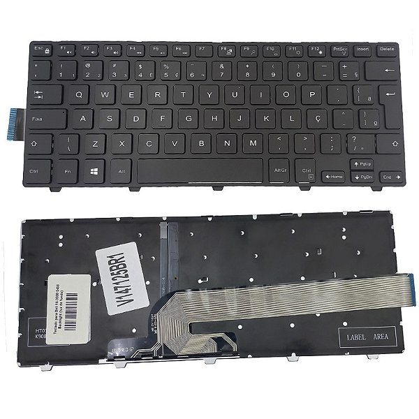 Teclado para Dell 14-3000 5458 Backlight (luz de fundo)