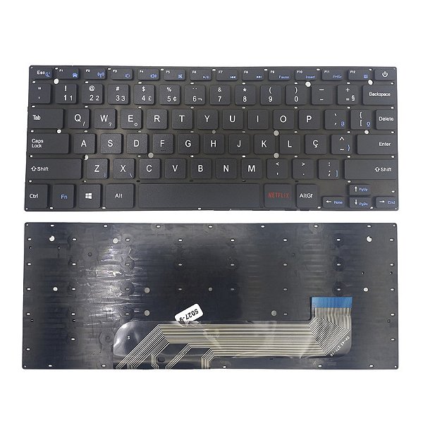 Teclado para Multilaser Legacy Pc260 Pc310 Pc312 Wifi F2