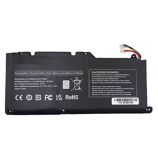 Bateria para Compaq Presário 430 431 433 11.4V 4350mAh 49.59Wh