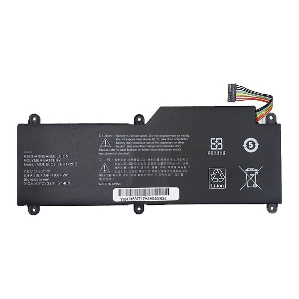 Bateria para LG Ultrabook U560 UV560 U460K U460M U460G 7.6V - 6.4Ah/ 48.64Wh