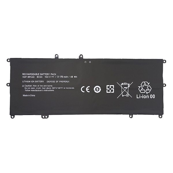 Bateria para Sony VGP-BPS40 15.0V 3170mAh 48Wh