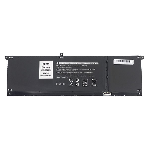 Bateria para Dell Latitude 13 3320 Type V6W33 15V 50Wh