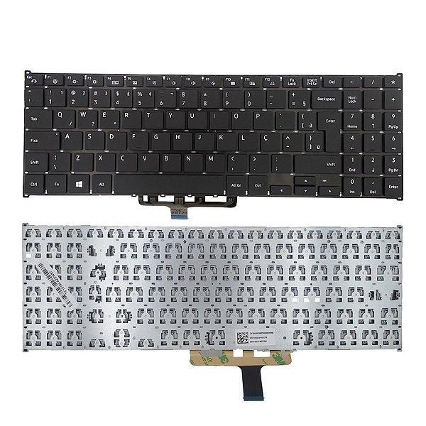 Teclado para Samsung NP550XCJ-K01BR