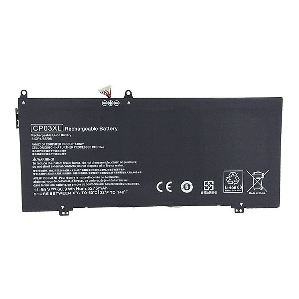 Bateria para HP CP03XL 11.55V 5275mAh 60.9Wh