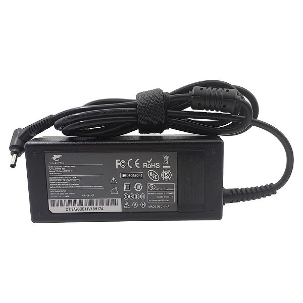 Fonte para Acer 19v 3.42a 3.0x1.0mm