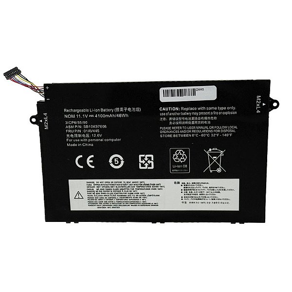 Bateria Para Lenovo Thinkpad E480 E490 E580 E590 E14 E15