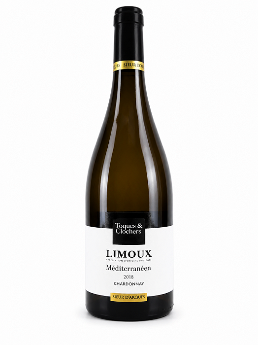 TOQUES & CLOCHERS LIMOUX Méditerranéen Chardonnay 2018